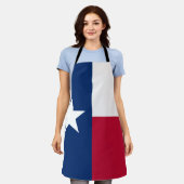 Flagge des Bundesstaates Texas Schürze (Getragen)