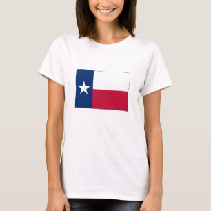 Flagge des Bundesstaates Texas T-Shirt