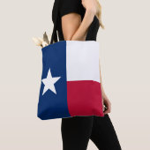 Flagge des Bundesstaates Texas Tasche (Von Nahem)