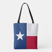 Flagge des Bundesstaates Texas Tasche (Rückseite)