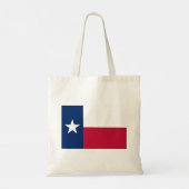 Flagge des Bundesstaates Texas Tragetasche (Rückseite)