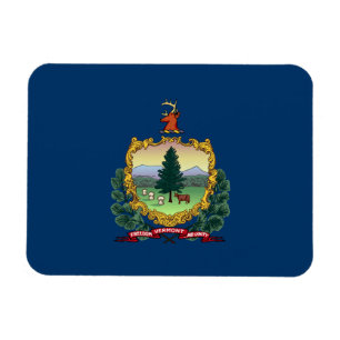 Flagge des Bundesstaates Vermont Magnet