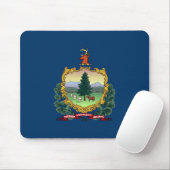Flagge des Bundesstaates Vermont Mousepad (Mit Mouse)