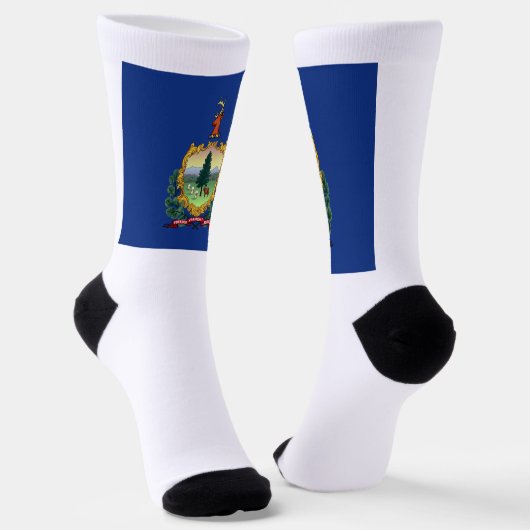 Flagge des Bundesstaates Vermont Socken (Gewinkelt)