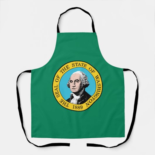 Flagge des Bundesstaates Washington Schürze (Vorderseite)