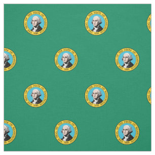 Flagge des Bundesstaates Washington Stoff