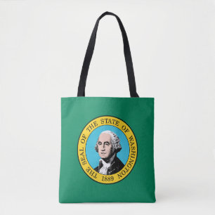 Flagge des Bundesstaates Washington Tasche