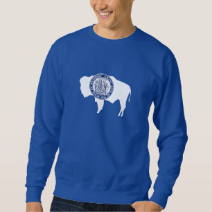 Flagge des Bundesstaates Wyoming Sweatshirt