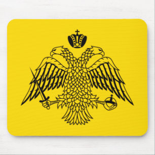 Flagge des Byzantinischen Reiches Mousepad