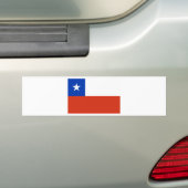 Flagge des Chilen Autoaufkleber (Auf Auto)