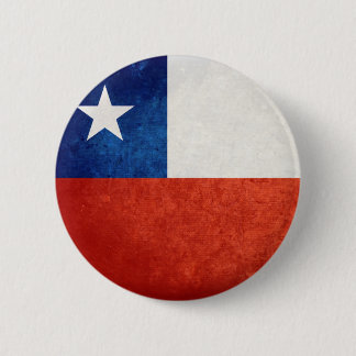 Flagge des Chilen Button