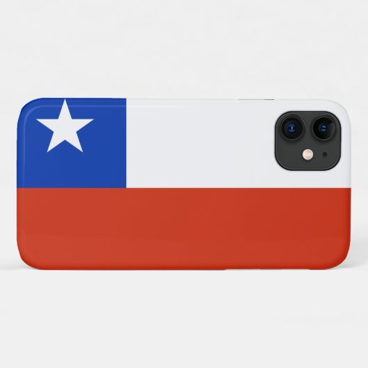 Flagge des Chilen Case-Mate iPhone Hülle (Rückseite (Horizontal))