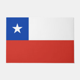 Flagge des Chilen Fußmatte
