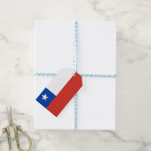 Flagge des Chilen Geschenkanhänger (Mit Garn)