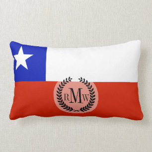 Flagge des Chilen Lendenkissen