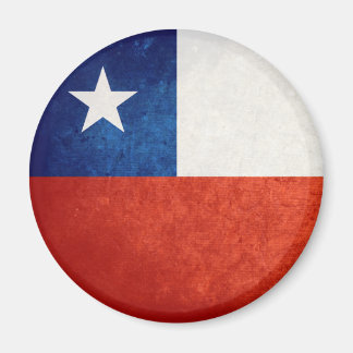 Flagge des Chilen Magnet