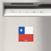Flagge des Chilen Magnet (In Situ (Geschirrspüler))