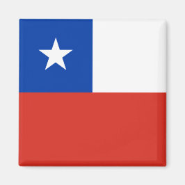 Flagge des Chilen Magnet