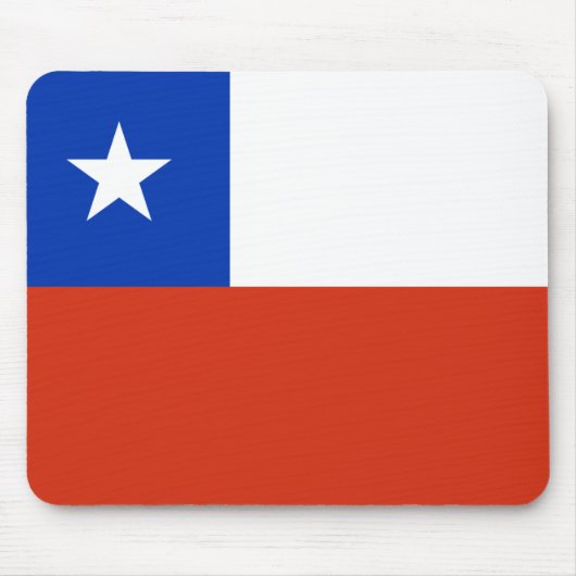 Flagge des Chilen Mousepad (Vorne)