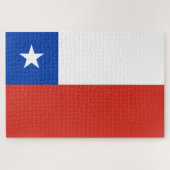 Flagge des Chilen Puzzle (Horizontal)