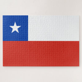 Flagge des Chilen Puzzle