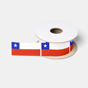 Flagge des Chilen Satinband
