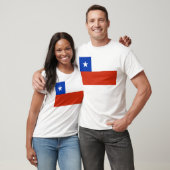 Flagge des Chilen T-Shirt (Unisex)