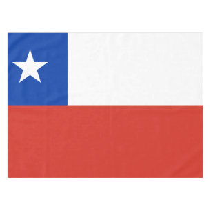 Flagge des Chilen Tischdecke