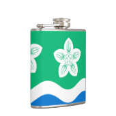 Flagge des Cumberland Hip Flask Flachmann (Rechts)
