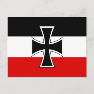 Flagge des Deutschen Kaiserreichs Postkarte