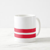 Flagge des Distrikts Columbia (USA) Kaffeetasse (VorderseiteRechts)