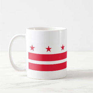 Flagge des Distrikts Columbia (USA) Kaffeetasse