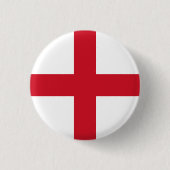 Flagge des England-Button Button (Vorderseite)