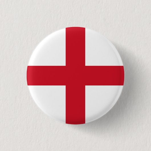 Flagge des England-Button Button (Vorderseite)