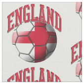 Flagge des englischen Fußball-Kugelmusters Stoff (Nahaufnahme)