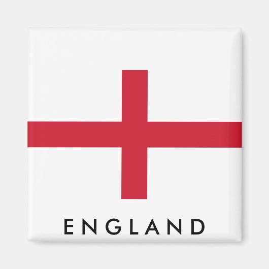 Flagge des englischen Magnet (Vorne)