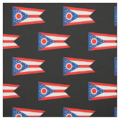 Flagge des Flaggenstaates Ohio Stoff (Muster)