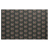 Flagge des Flaggenstaates Ohio Stoff (Fat Quarter (45,7 x 55,9 cm))