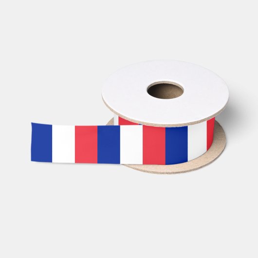 Flagge des französischen Band Satinband (Spule)
