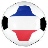 Flagge des französischen Fußballballs Fußball (Gedreht)