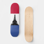 Flagge des französischen Skateboards (Vorderseite)
