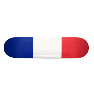Flagge des französischen Skateboards
