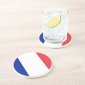 Flagge des französischen Untersetzer (Seite)