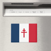 Flagge des Freien Frankreichs Magnet (In Situ (Geschirrspüler))
