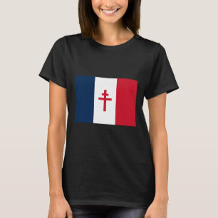 Flagge des Freien Frankreichs T-Shirt