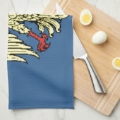 Flagge des Friuli-Venezia Giulia-(Italien) Küchentuch (Viertel Falte)