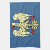 Flagge des Friuli-Venezia Giulia-(Italien) Küchentuch (Vertikal)