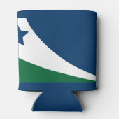 Flagge des Frühlings, Tennessee Dosenkühler (Rückseite)