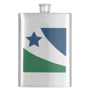 Flagge des Frühlings, Tennessee Flachmann