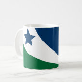 Flagge des Frühlings, Tennessee Kaffeetasse (Vorderseite Links)